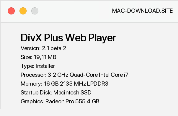 divx player for mac newest version
